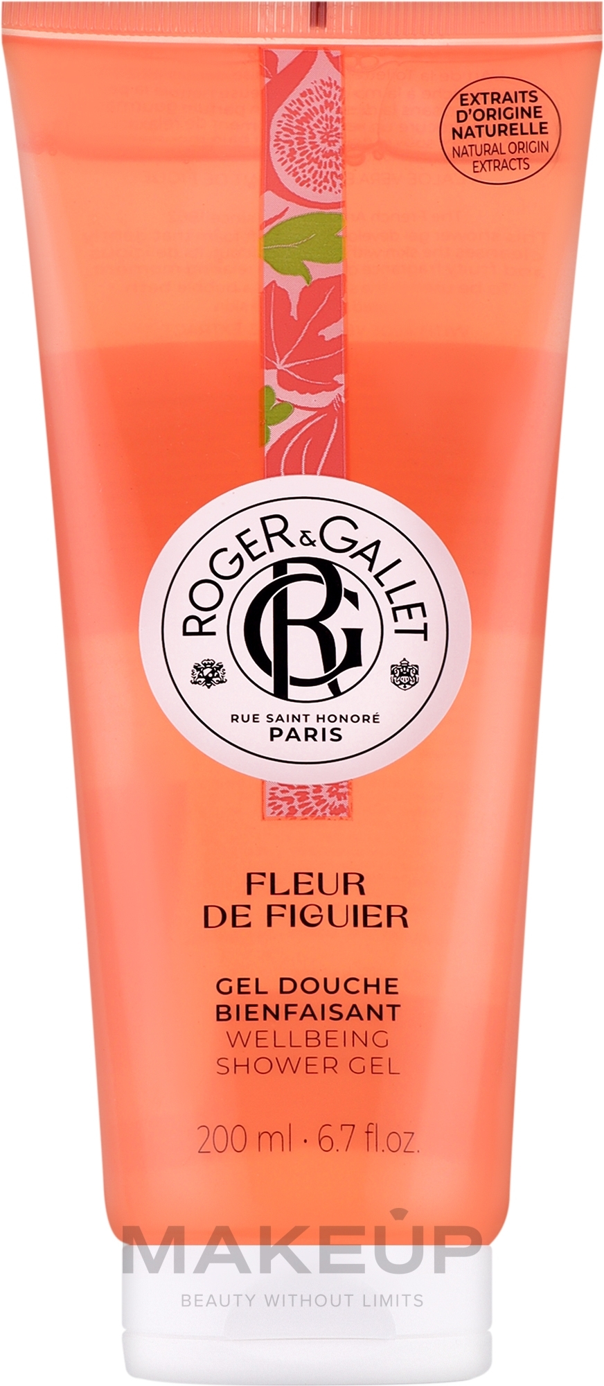 Roger&Gallet Fleur de Figuier Wellbeing Shower Gel - Duschgel — Bild 200 ml