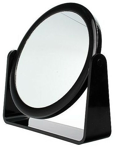 Doppelseitiger Kosmetikspiegel 85055 schwarz - Top Choice