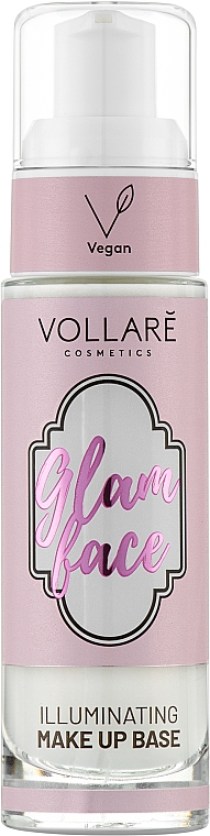 Leuchtende Make-up Base - Vollare Vegan Glam Face Make-Up Base — Bild N1