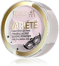 Düfte, Parfümerie und Kosmetik Loser Gesichtspuder - Eveline Cosmetics Variete Light Reflecting Translucent Loose Powder