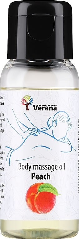 Körpermassageöl Peach - Verana Body Massage Oil — Bild N1