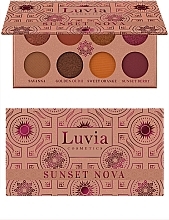 Düfte, Parfümerie und Kosmetik Lidschatten-Palette - Luvia Cosmetics Sunset Nova Eyeshadow Palette