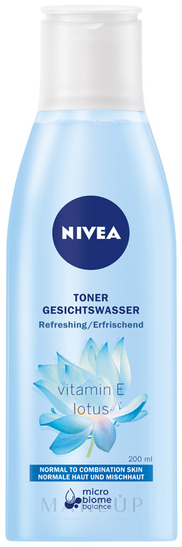 Erfrischendes Tonikum für normale und Mischhaut - Nivea Visage Refreshing Toner — Bild 200 ml