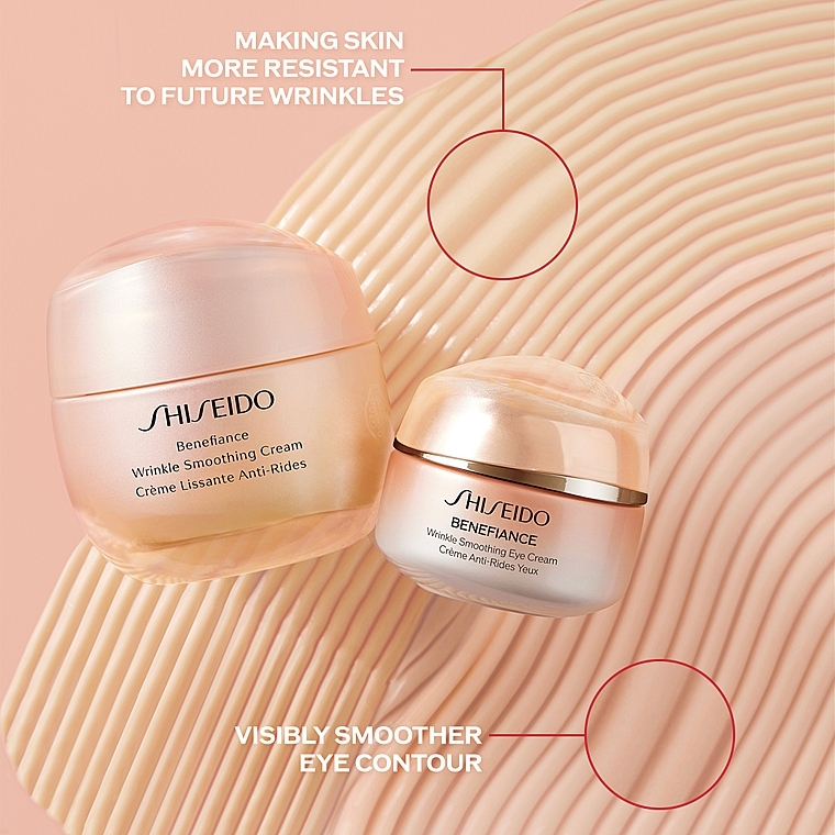 Augencreme - Shiseido Benefiance ReNeuraRED Technology Wrinkle Smoothing Eye Cream — Bild N8