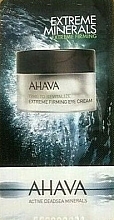 GESCHENK! Straffende Augencreme - Ahava Time to Revitalize Extreme Firming Eye Cream (Probe)  — Bild N1