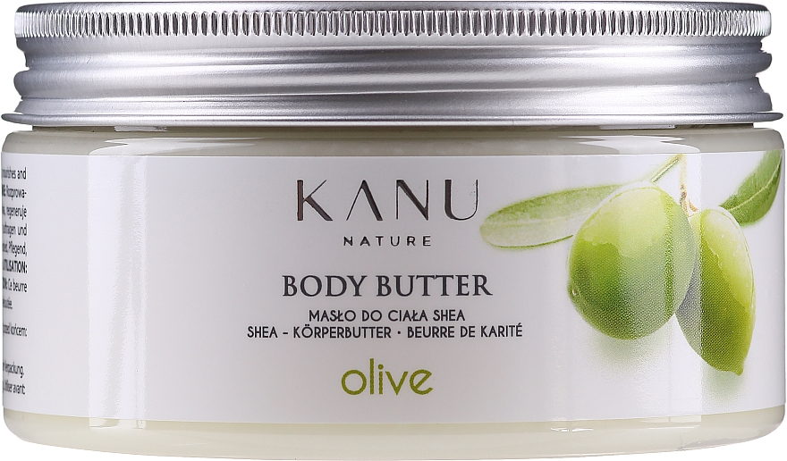 Shea-Körperbutter Olive - Kanu Nature Olive Body Butter — Bild N1