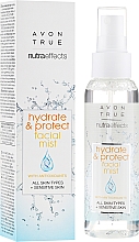 Feuchtigkeitsspendender und schützender Gesichtsnebel für empfindliche Haut - Avon True Nutra Effect Hydrate & Protect Facial Mist — Bild N1