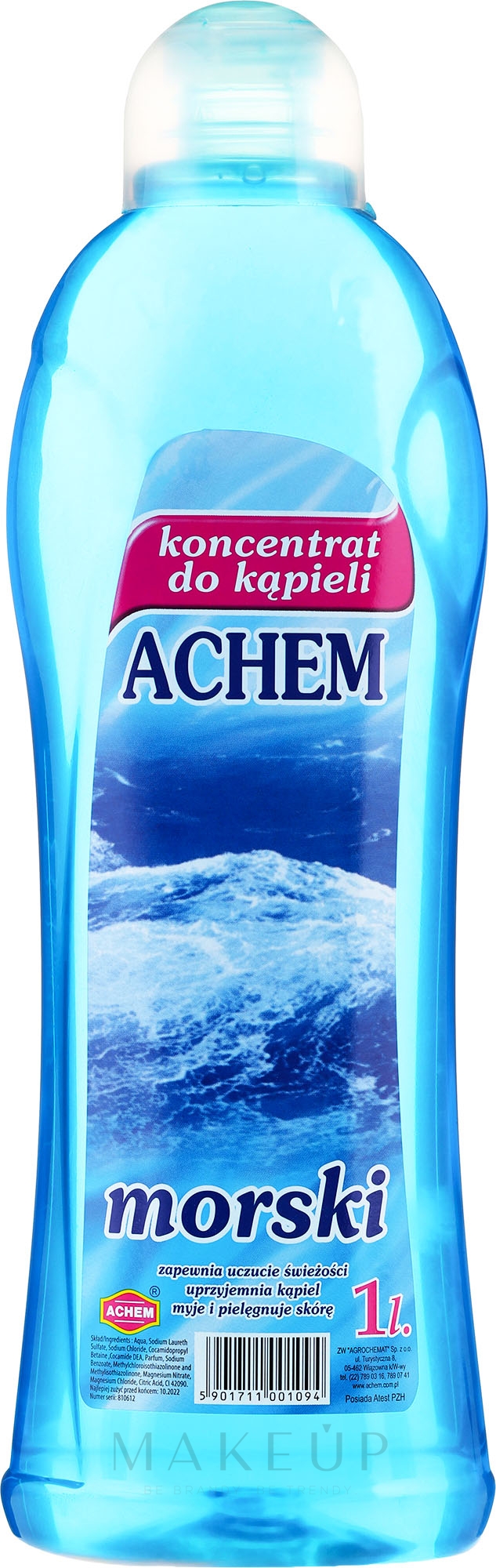 Badekonzentrat Meer - Achem Concentrated Bubble Bath Sea — Foto 1000 ml
