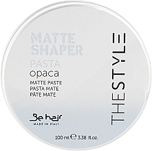 Düfte, Parfümerie und Kosmetik Matte Haarstylingpaste - Be Hair The Style Matte Shaper Paste