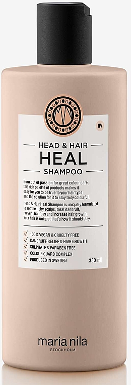 Shampoo gegen Schuppen mit Vitamin E und Aloe Vera-Extrakt - Maria Nila Head & Hair Heal Shampoo — Bild N2