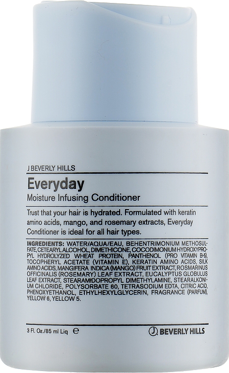 Feuchtigkeitsspendende Haarspülung - J Beverly Hills Blue Hydrate Every Day Moisture Infusing Conditioner — Bild N1