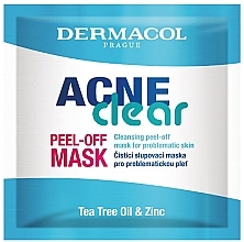 Düfte, Parfümerie und Kosmetik Reinigende Peeling-Maske für Problemhaut - Dermacol Acne Clear Cleansing Peel-Off Mask