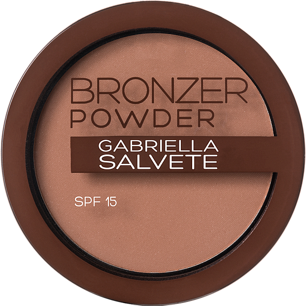 Bronzing-Puder mit Hyaluronsäure und LSF 15 - Gabriella Salvete Bronzer Powder SPF 15