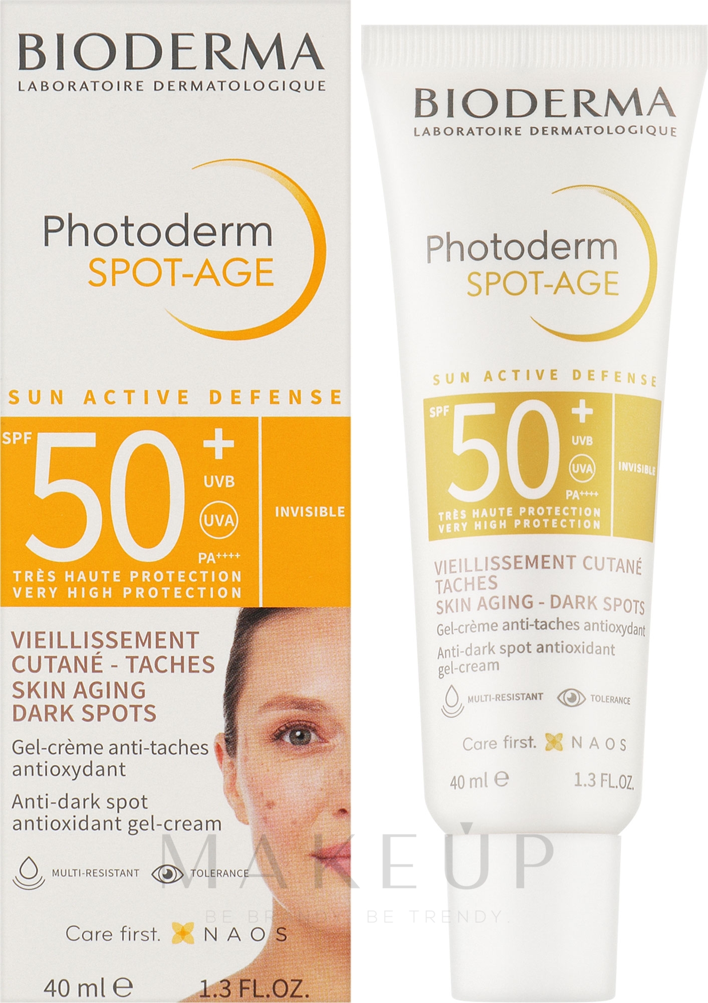 Sonnenschutzgel-Creme - Bioderma Photoderm Spot-Age Antioxidant Gel Creme — Bild 40 ml