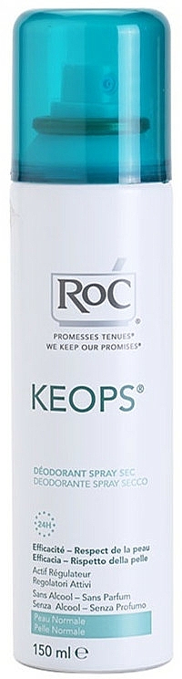 Deospray Antitranspirant mit Gurke und grüner Tee - RoC Keops 24H Deodorant Spray Normal Skin — Bild N1
