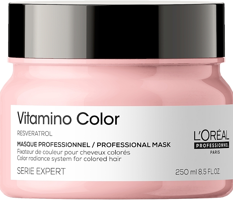 Haarmaske für coloriertes Haar - L'Oreal Professionnel Serie Expert Vitamino Color Resveratrol Mask — Foto N1
