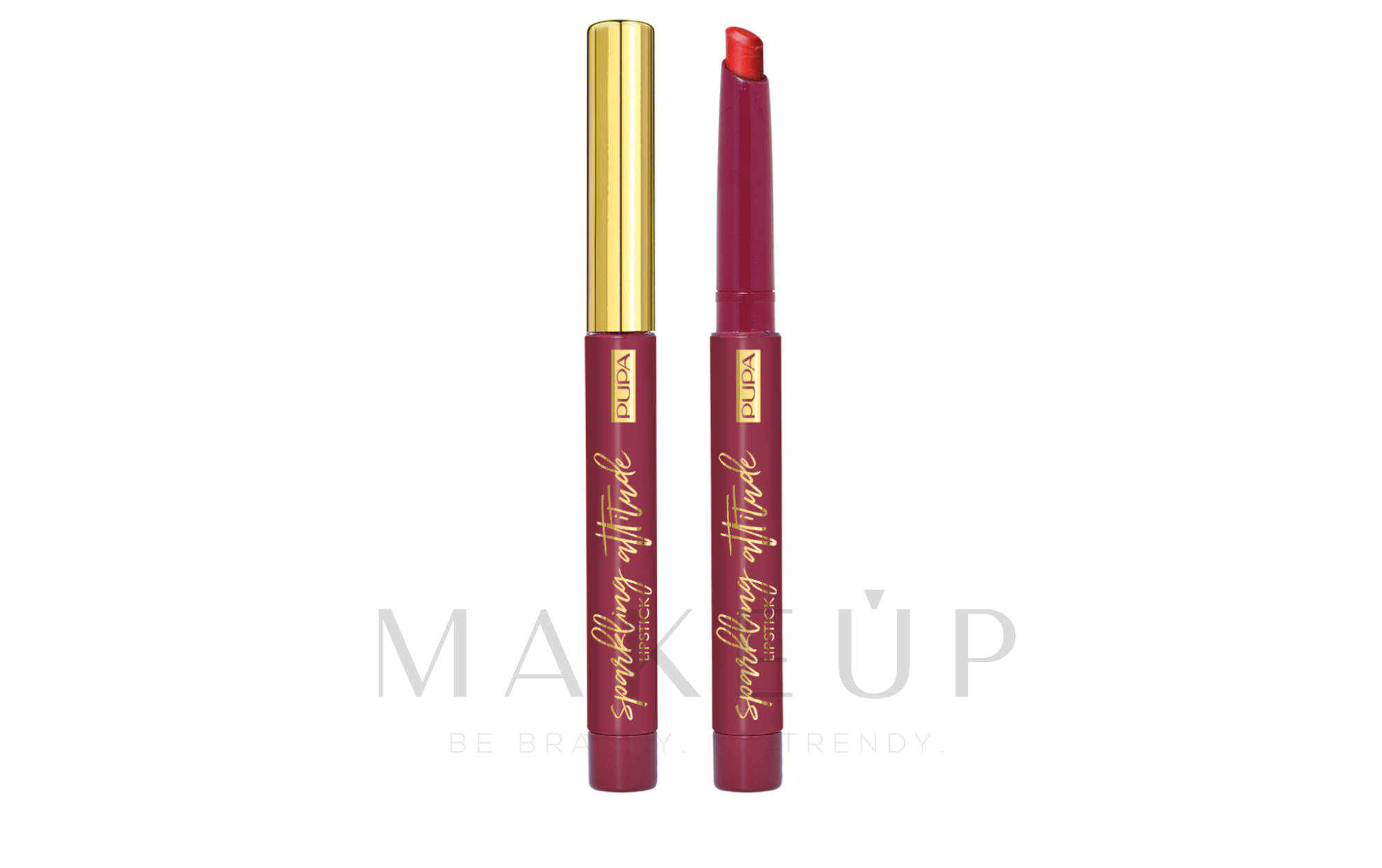 Mattierender Lippenstift - Pupa Sparkling Attitude Lipstick Matt Effect — Bild 001 - Precious Cherry