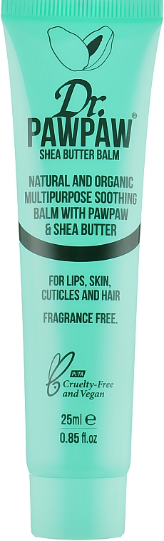 Lippenbalsam mit Sheabutter - Dr. PAWPAW Shea Butter Balm — Bild N1