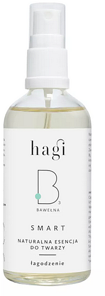 Gesichtswasser-Essenz mit Baumwolle - Hagi Cosmetics Smart B Face Essence-Tonic With Cotton — Bild N1