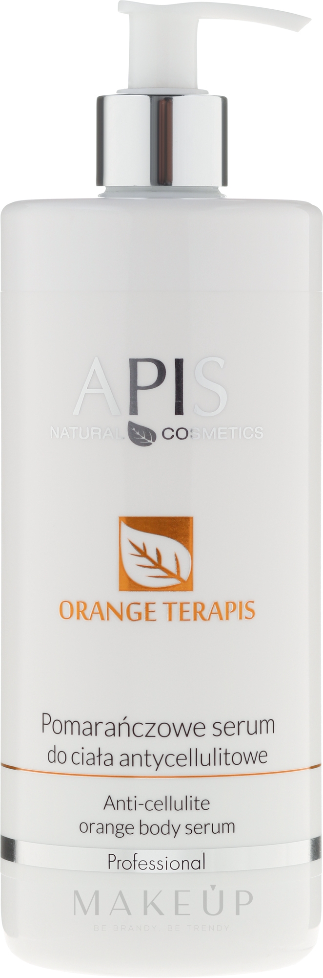 Anti-Cellulite Körperserum mit Orangenextrakten - APIS Professional Orange TerApis Anti-Cellulite Orange Body Serum — Bild 500 ml