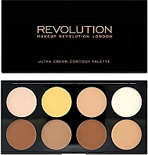 Düfte, Parfümerie und Kosmetik Highlighter-Palette - Makeup Revolution Ultra Cream Contour Palette