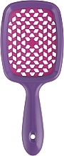 Haarbürste Fuchsia mit Rosa - Janeke Superbrush — Bild N2