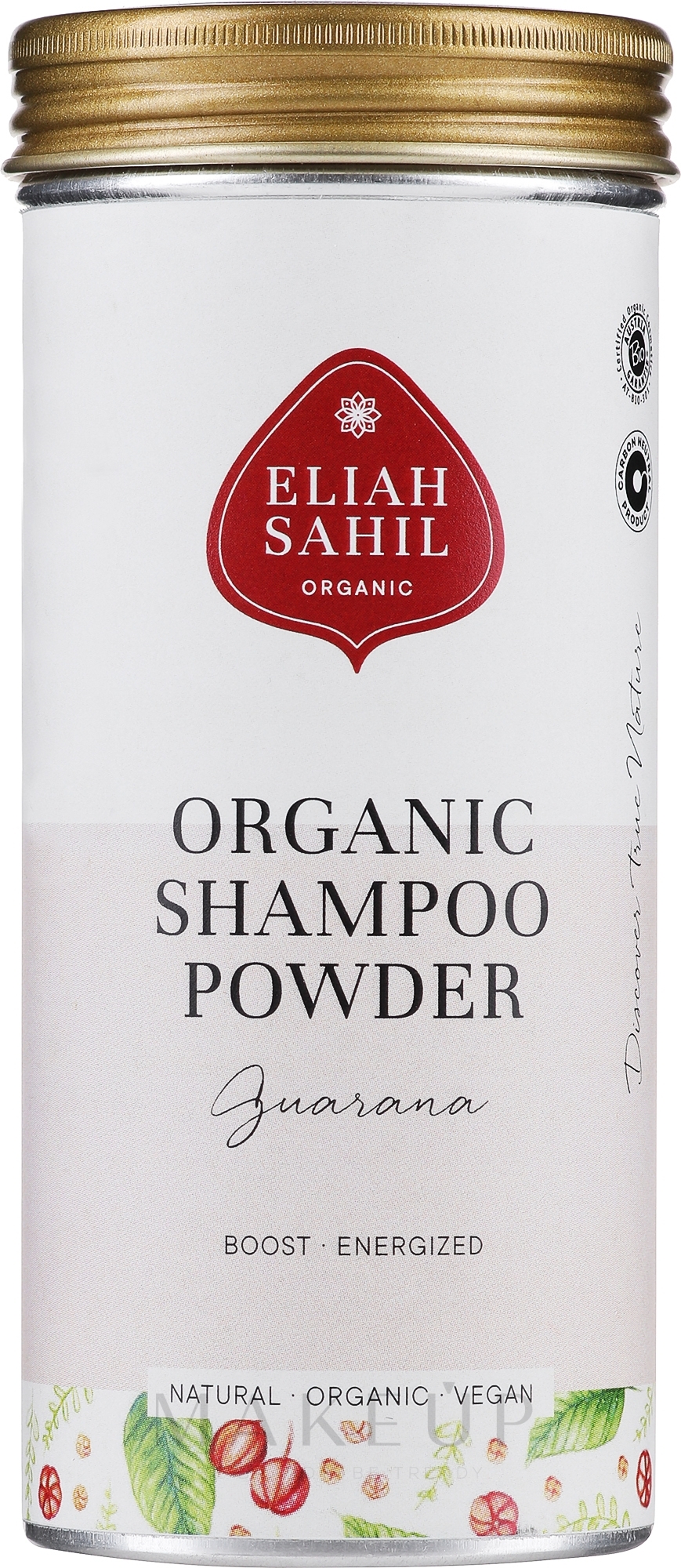 Shampoo-Pulver mit Guarana - Eliah Sahil Natural Shampoo Powder for Stronger Hair Roots — Bild 100 g
