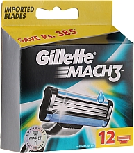Ersatzklingen 12 St. - Gillette Mach3 XXL — Foto N2