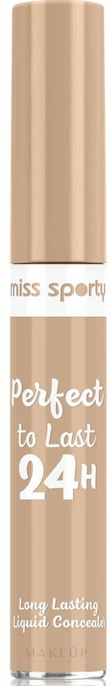 Langanhaltender flüssiger Concealer - Miss Sporty Perfect To Last 24h Long Lasting Liquid Concealer — Bild 001 - Ivory