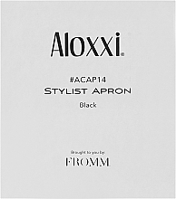 Friseurschürze schwarz - Aloxxi Spectrum Stylist Apron W/Snaps  — Bild N2