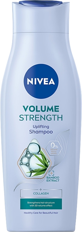 Haarshampoo für mehr Volumen - NIVEA Volumen & Strength Shampoo  — Bild N1