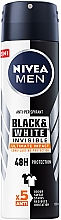Düfte, Parfümerie und Kosmetik 5in1 Deospray Antitranspirant - Nivea Men Black & White Invisible Ultimate Impact 5in1 Antiperspirant Spray