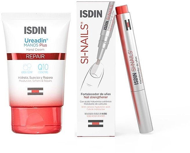 Set - Isdin Si-Nails (nail/treat/2.5 ml + h/cr/50 ml) — Bild N1