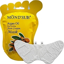 Düfte, Parfümerie und Kosmetik Fußmaske mit Arganöl - Mond'Sub Argan Oil Foot Cream Mask