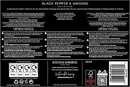 Gesichtspflegeset - Baylis & Harding Black Pepper & Ginseng Luxury Shave Set  — Bild N3