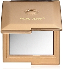 Düfte, Parfümerie und Kosmetik Doppelseitiger quadratischer Spiegel gold - Ruby Rose Delux Two-Way Mirror