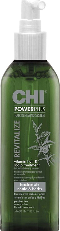 Regenerierender Vitaminkomplex für Haar und Kopfhaut ohne Ausspülen - Chi Power Plus Vitamin Treatment — Bild N1