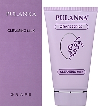 Gesichtsreinigungsmilch mit Traube, Ginseng und Aloe Vera - Pulanna Grape Series Cleansing Milk — Bild N2