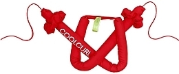 Hitzefreie Lockenwickler in Kosmetiktasche rot - Glov Cool Curl Bag Red — Bild N1