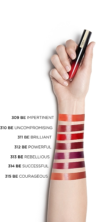 Ink-Lippenstift mit hochglänzendem Finish - L'Oreal Paris Rouge Signature Brilliant — Foto N6
