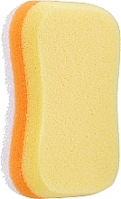 Massage-Körperschwamm gelb-orange - Sanel Fit Kosc — Bild N1