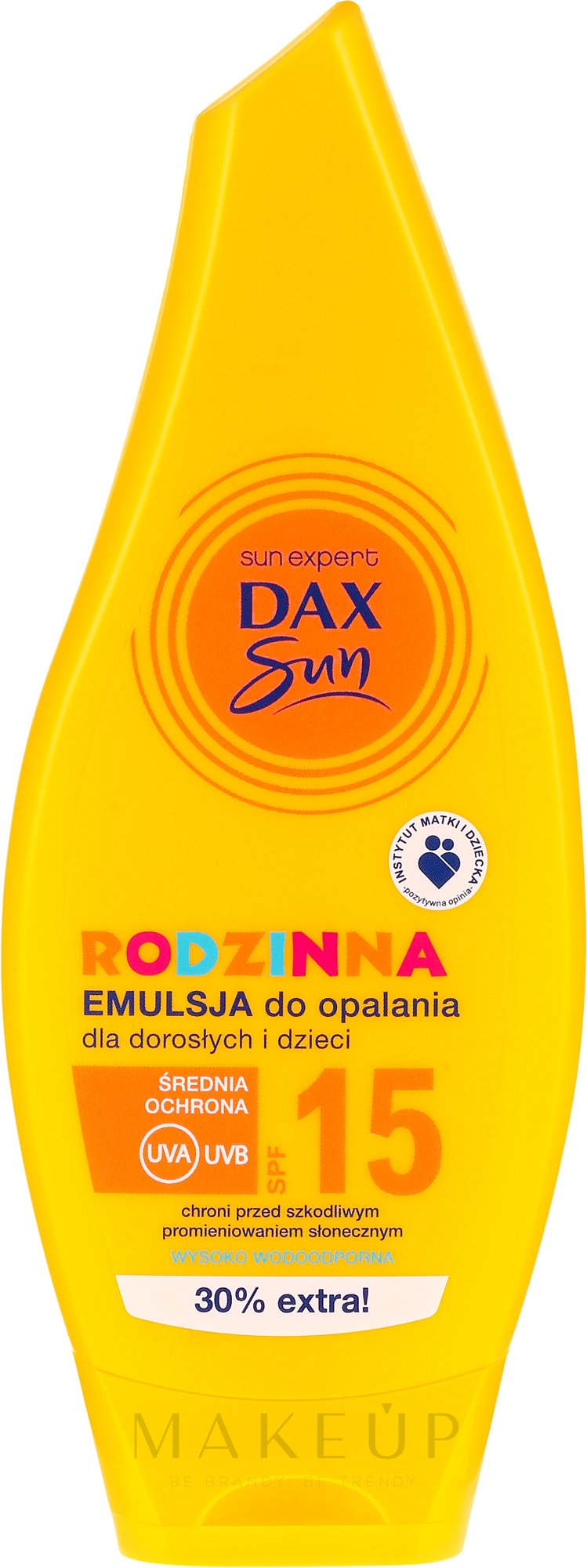 Sonnenschutzemulsion für Erwachsene und Kinder SPF 15 - DAX Sun Body SPF 15 — Bild 250 ml