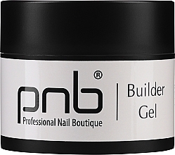 Einphasiges, modellierendes und klares Gel - PNB Builder Gel Crystal Clear (Mini)  — Bild N3