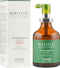 Düfte, Parfümerie und Kosmetik Haarlotion mit Teebaumöl - Emmebi Italia BioNatural Mineral Treatment Growth Factor Lotion