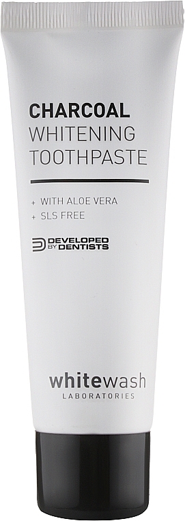 Aufhellende Zahnpasta mit Aktivkohle - WhiteWash Laboratories Charcoal Whiteninng Toothpaste — Bild N2