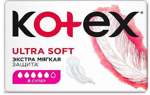 Damenbinden 8 St. - Kotex Ultra Soft Super — Bild N3