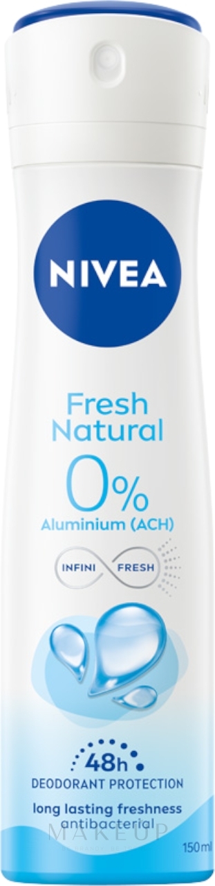 Deospray Antitranspirant - NIVEA Fresh Natural Deodorant Spray  — Bild 150 ml