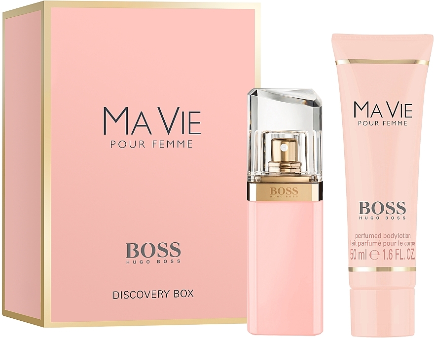BOSS Ma Vie Pour Femme - Duftset (Eau de Parfum 30ml + Körperlotion 50ml) — Bild N2