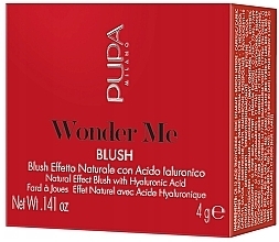 Gesichtsrouge - Pupa Wonder Me Blush  — Bild N4