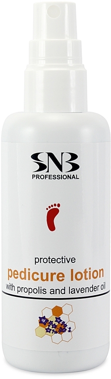 Aktive Schutzlotion für die Pediküre mit Propolis und Lavendelöl - SNB Professional Active Protective Lotion For Pedicure With Propolis And Lavender Oil  — Bild N1